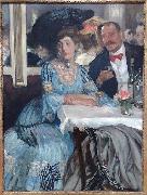 William Glackens, At Mouquin's